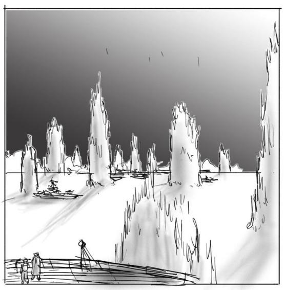 水波浪怎么画最简单,如何画出清透感绘画