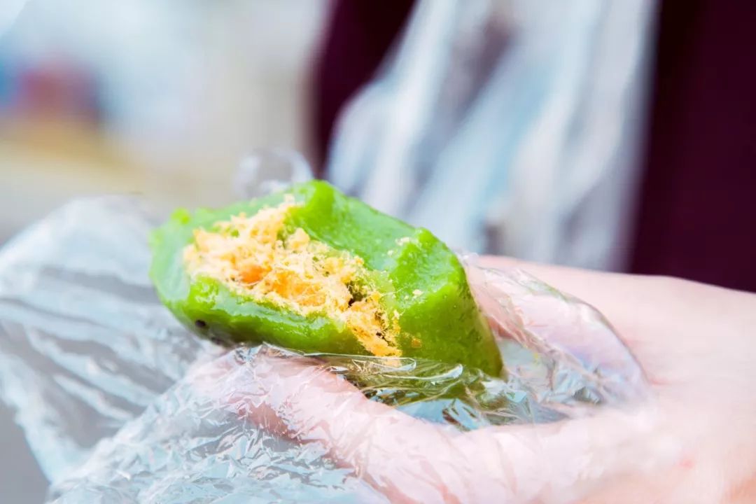 南京青团第一名,一口青团吃100口