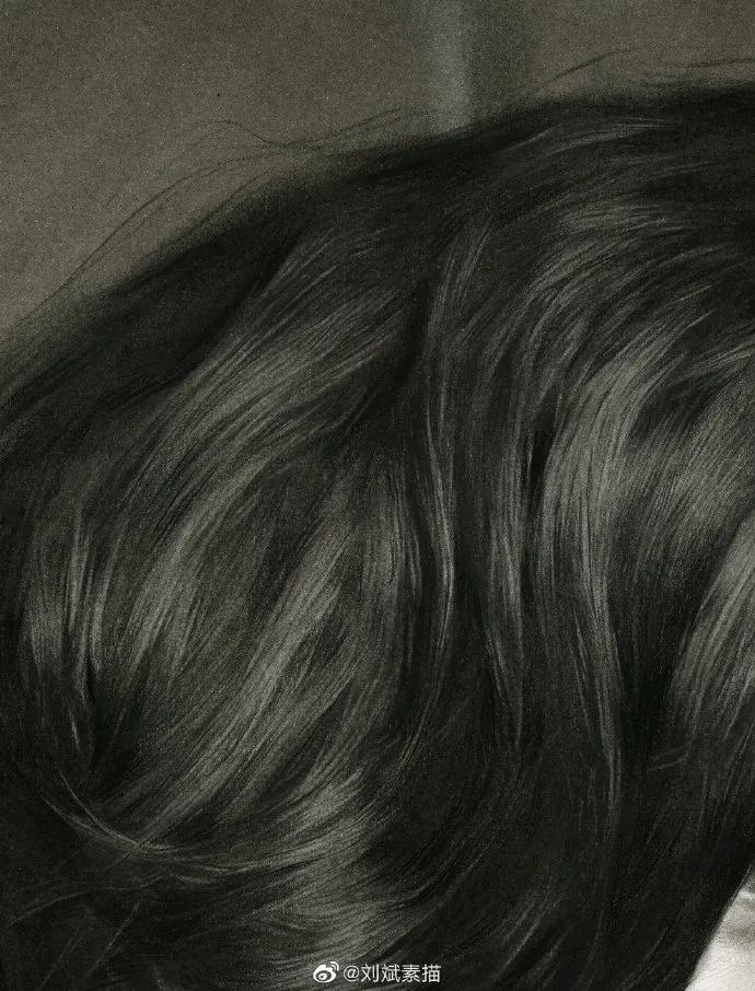 刘斌素描技法用的绘画材料,刘斌素描用的什么笔