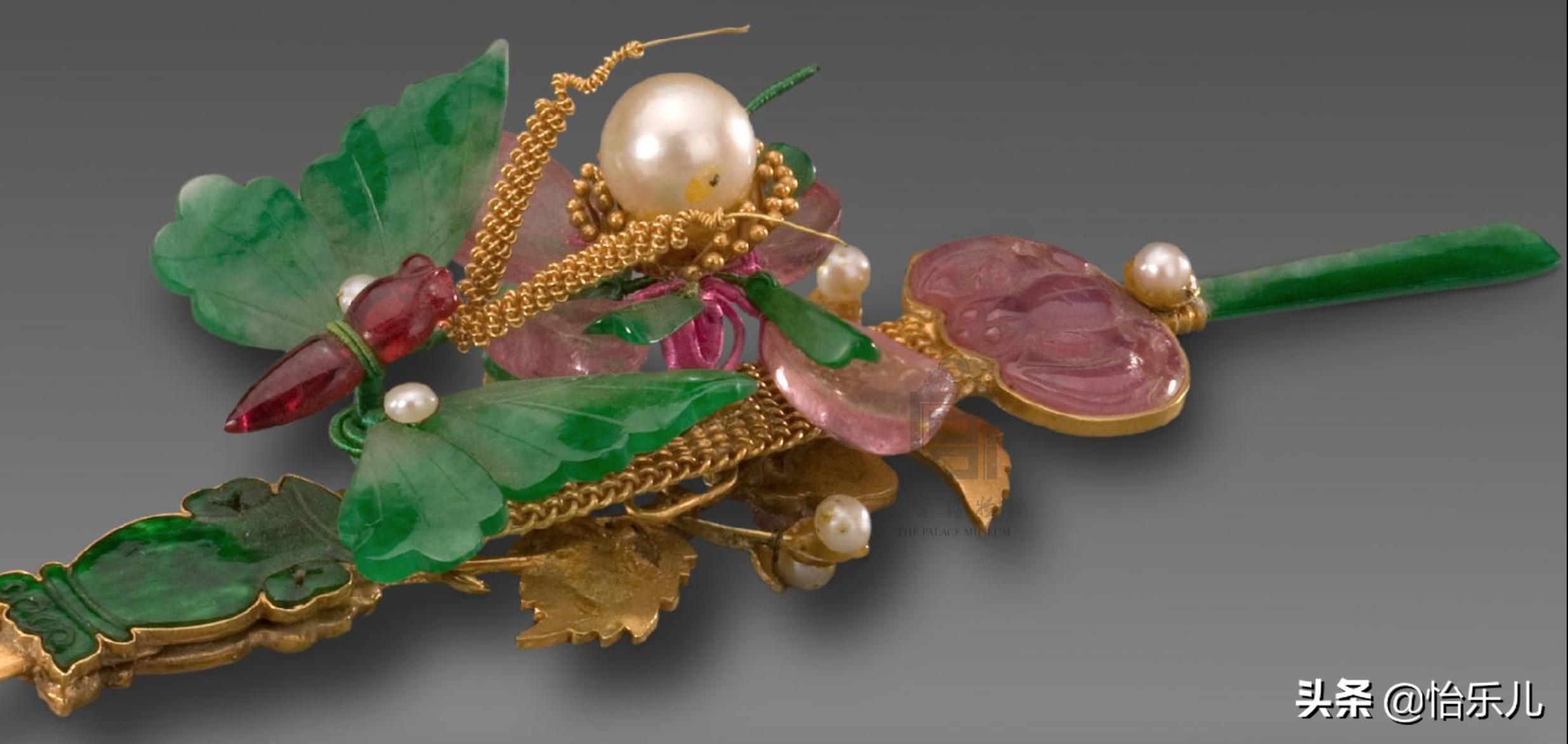 乾隆时期翡翠饰品,乾隆咸鱼翻身