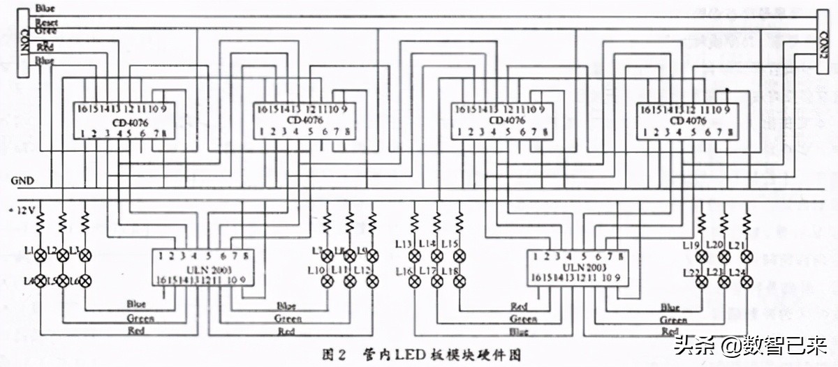 幻彩灯带简易控制器怎么调程序,设置循环彩灯控制器