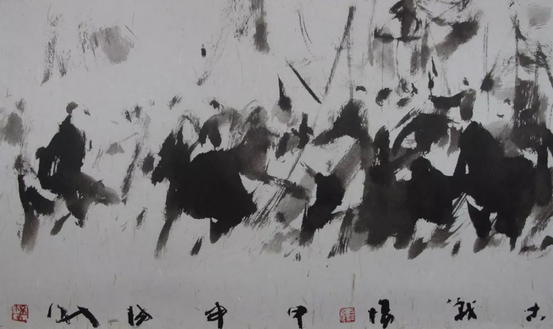 亦中亦西的艺术格局丨忆著名画家杨刚先生