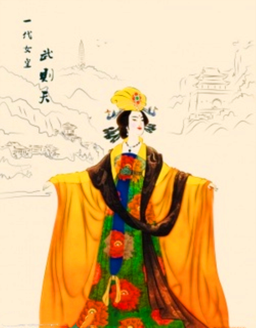女帝武则天生平成就,历史上第一位女帝武则天