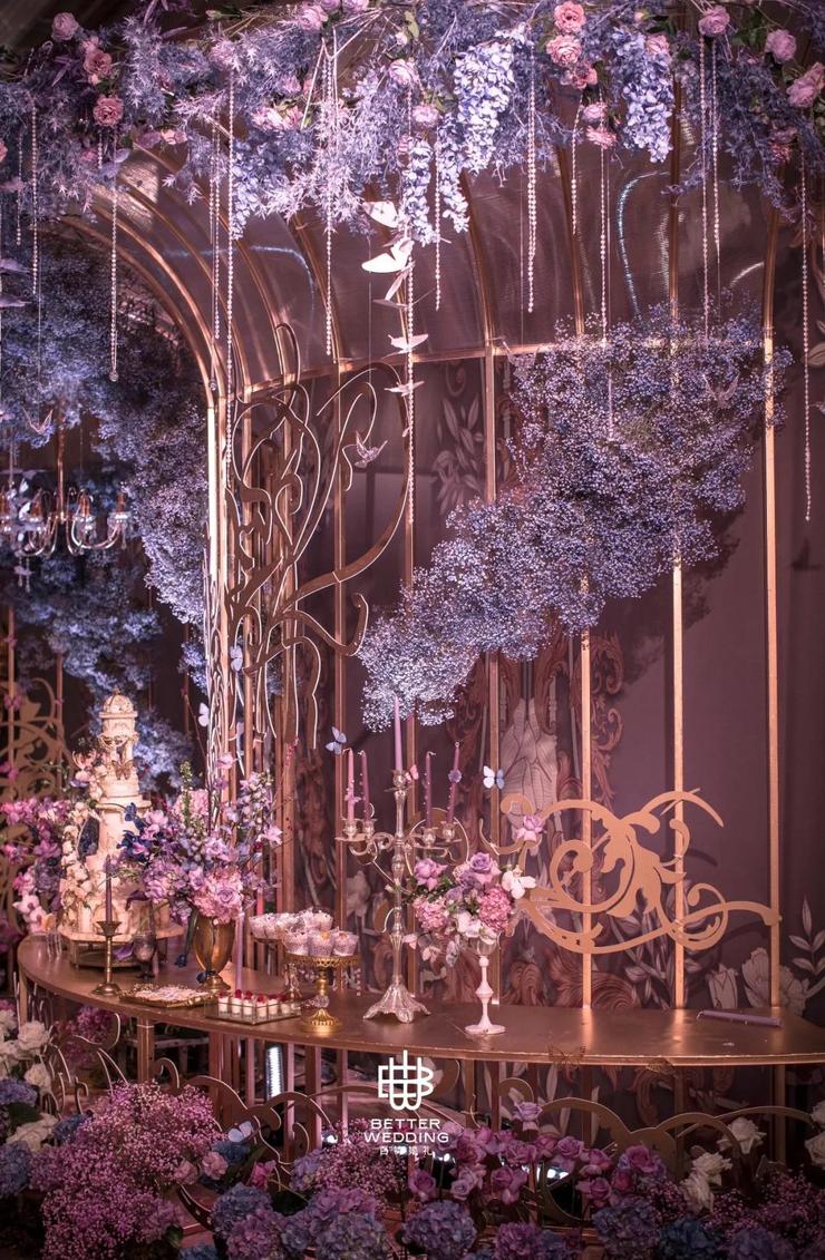 法式宫廷花园婚礼现场,法式风情庄园婚礼