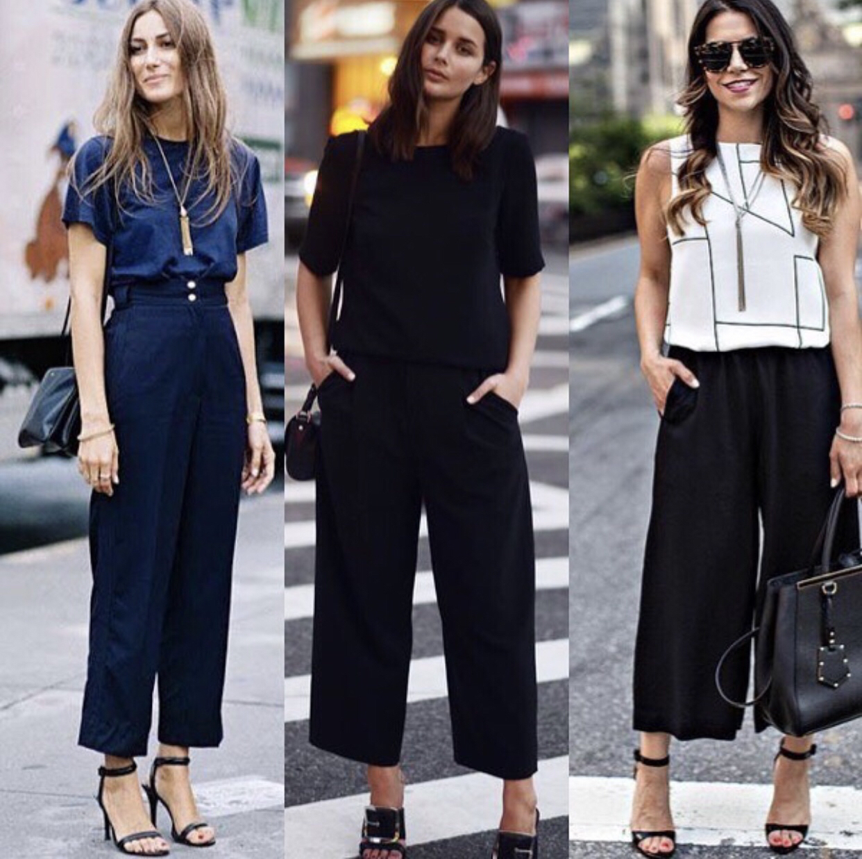 大码欧美阔腿裤高腰垂坠感,直筒垂感宽松阔腿裤搭配外套