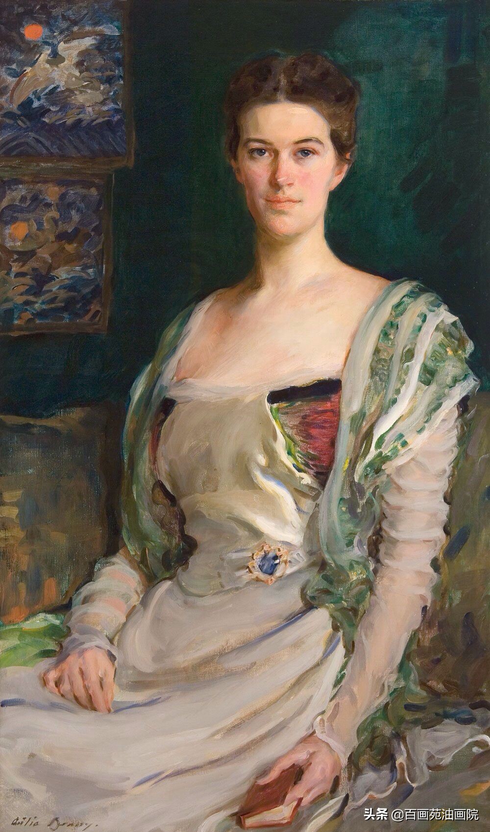 油画和丙烯怎么辨别,建筑风景画油画丙烯