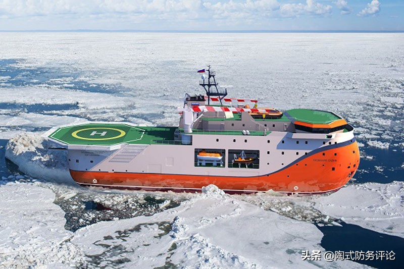 漂浮的鸭蛋：俄罗斯造出一艘很丑的北极科考船，美国人却如临大敌