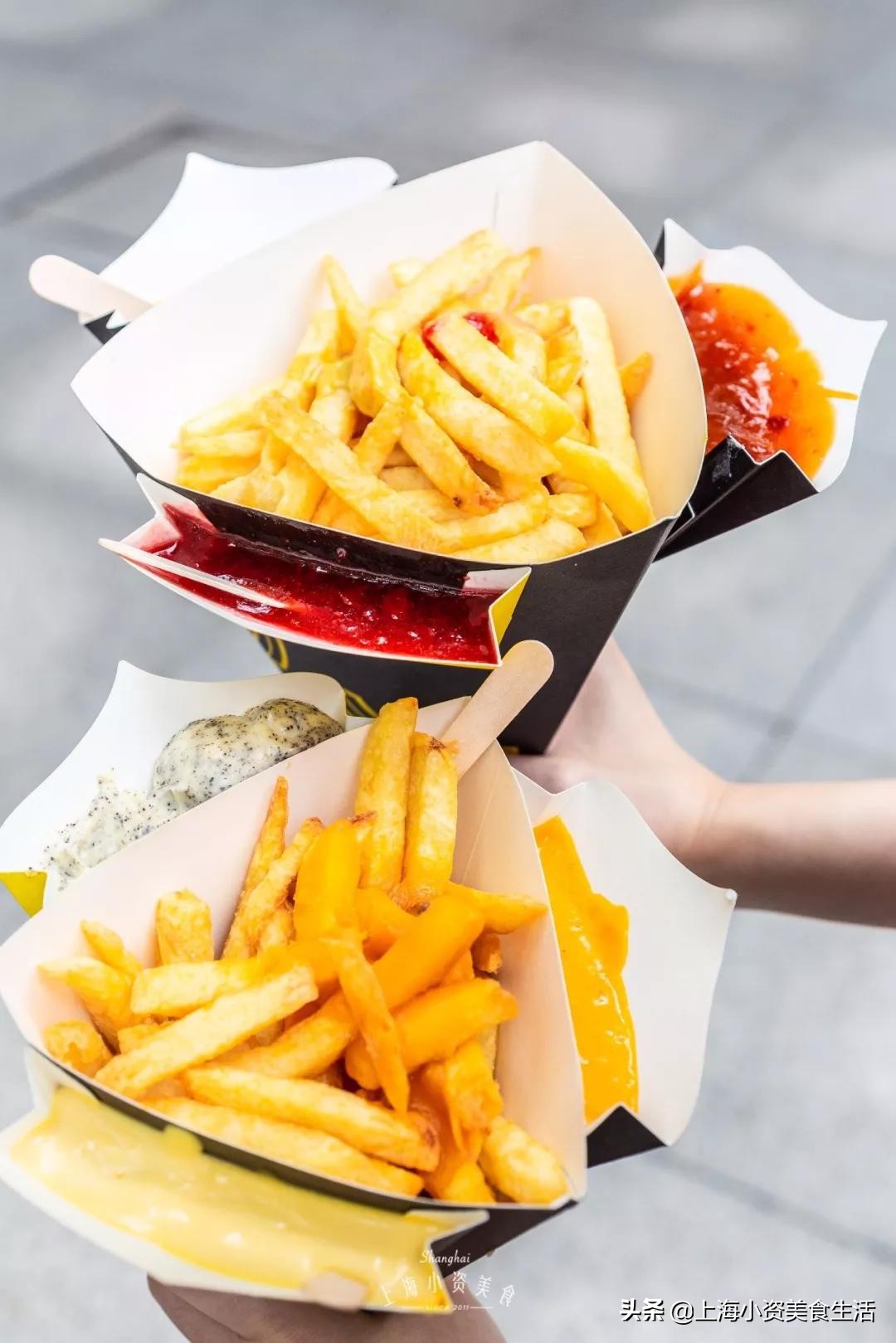 火遍ins荷兰国民大长腿薯条来了，一根要吃7口