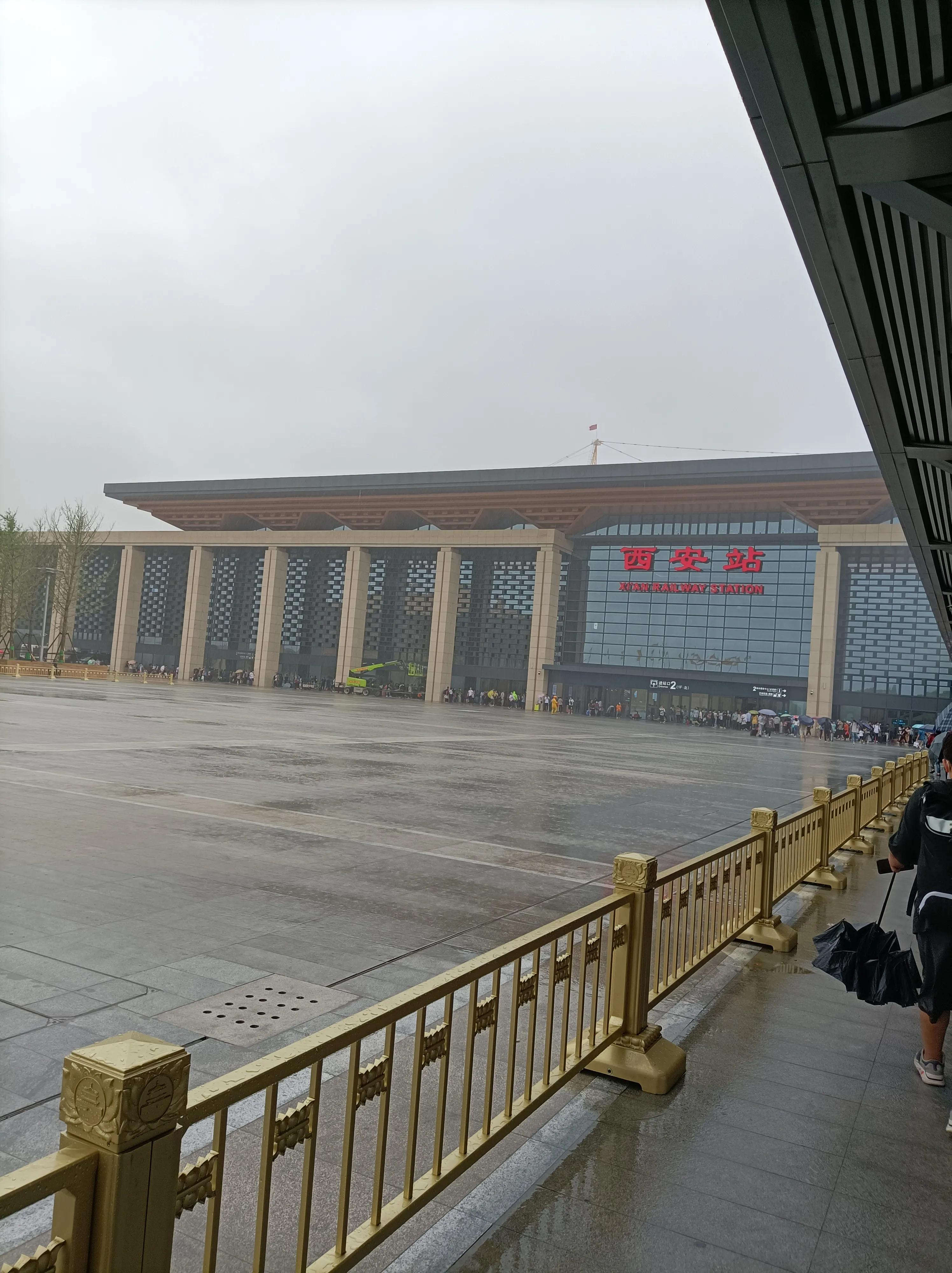 西安火车站最终效果图,西安火车站震撼