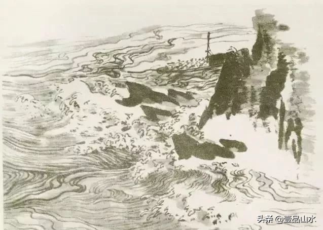 山水水粉画法教程,山水教程大全