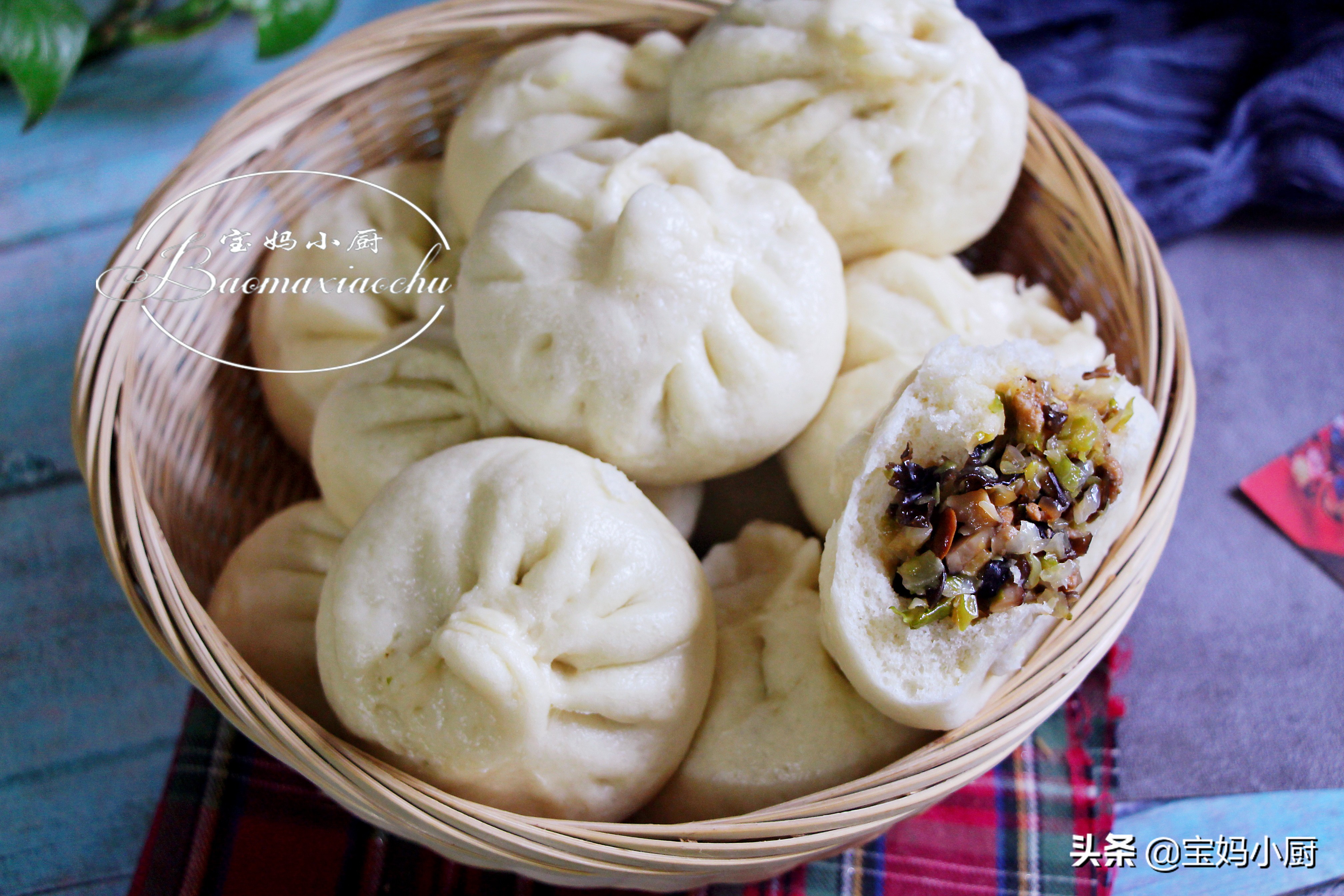 包子馅咋调好吃？老妈用了几十年的调馅法，放啥菜都香，一次成功