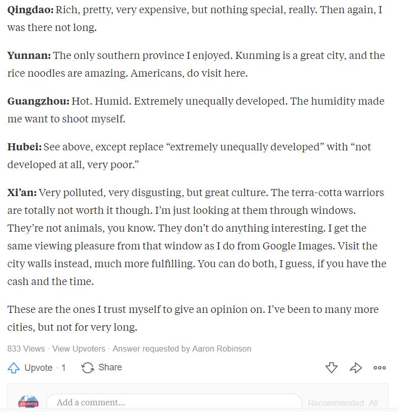 美国知乎老外对中国女孩评价,美国老外知乎