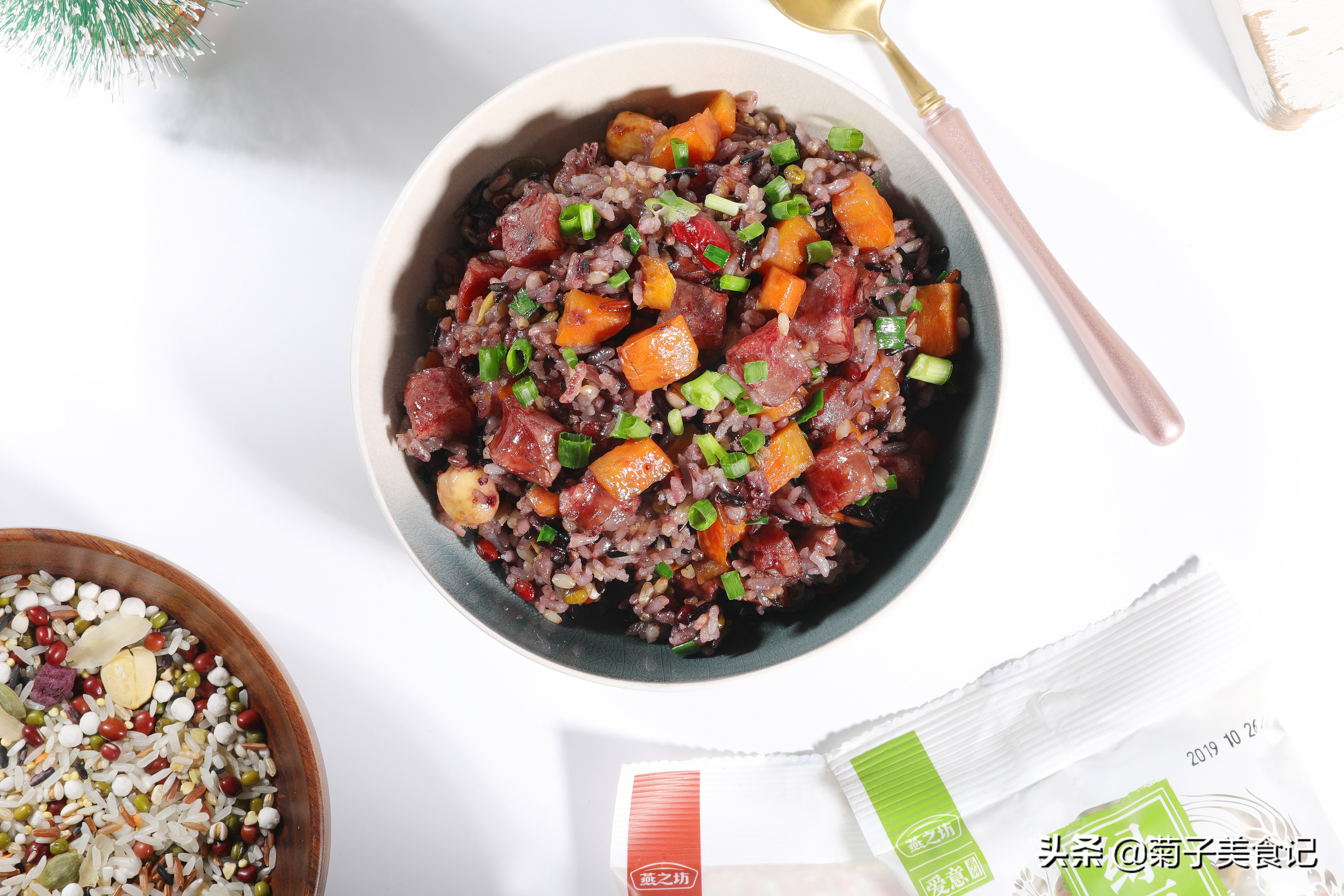 过年做腊肠,杂粮腊肠饭