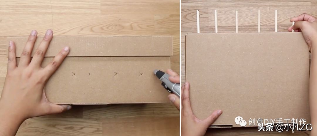 快递盒鞋盒旧物改造,快递盒改造鞋盒