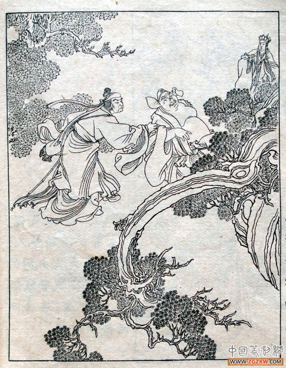 《西游记》之三打白骨精背景图,西游记三打白骨精文字版图文