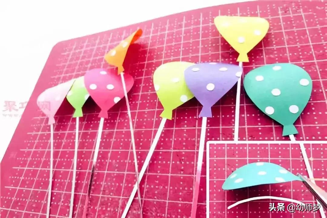 幼儿园贺卡吊饰,可以粘贺卡的吊饰