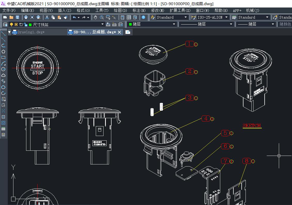 汽车零部件cad制图零基础,cad画汽车