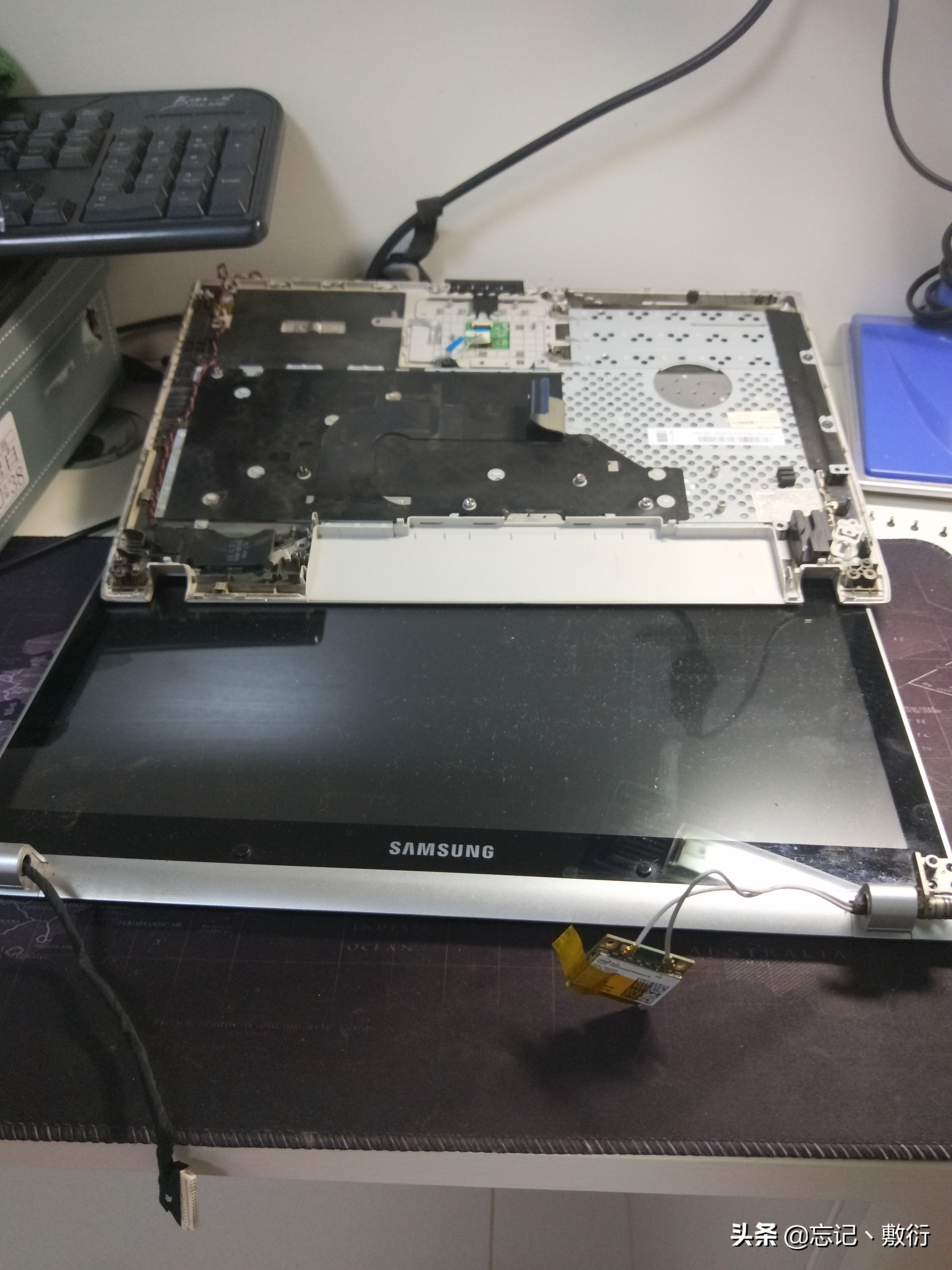 更换笔记本电脑键盘,三星q460笔记本电脑更换屏幕