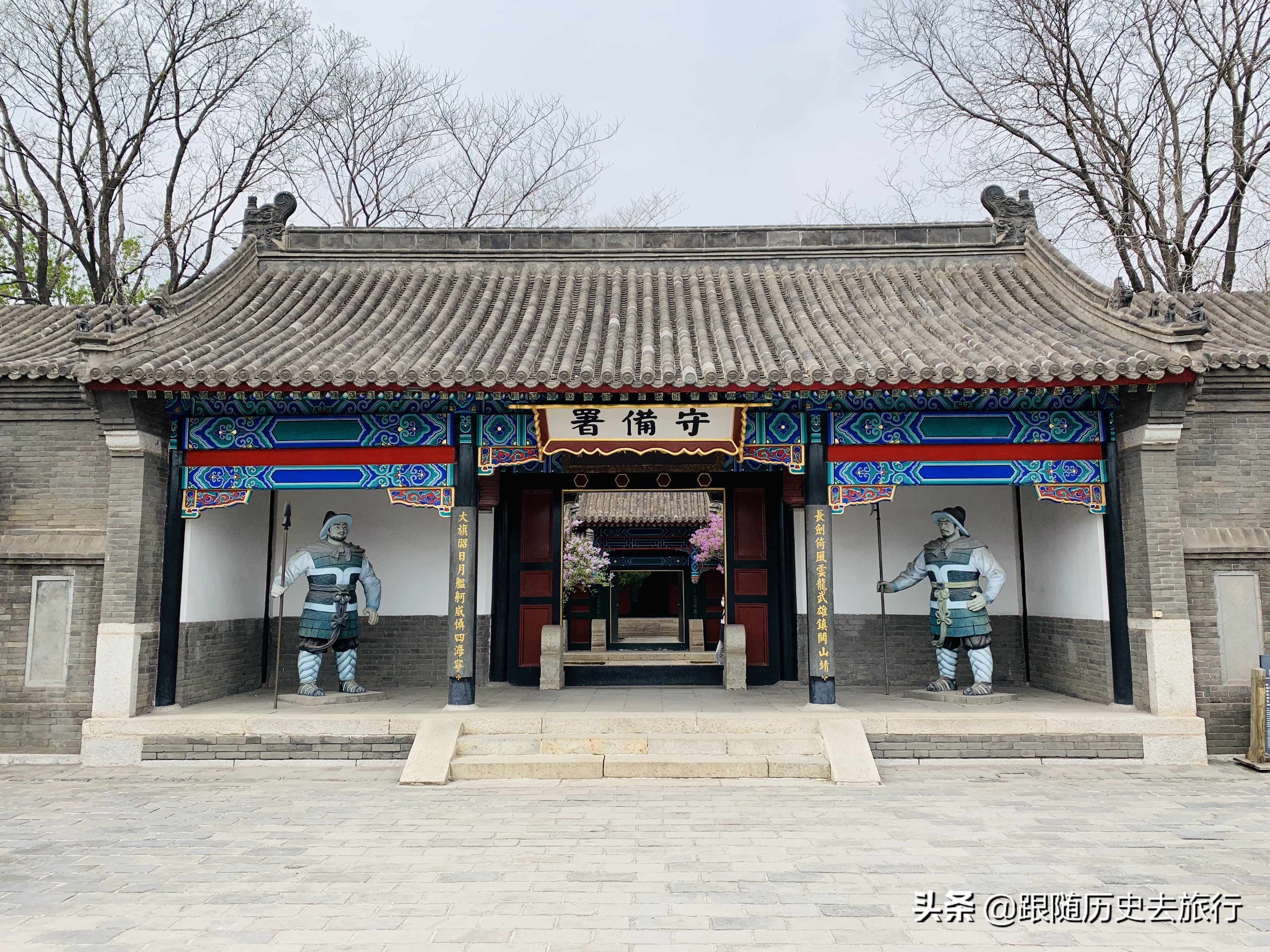 秦皇岛古长城美如画,万里长城老龙头俯视图