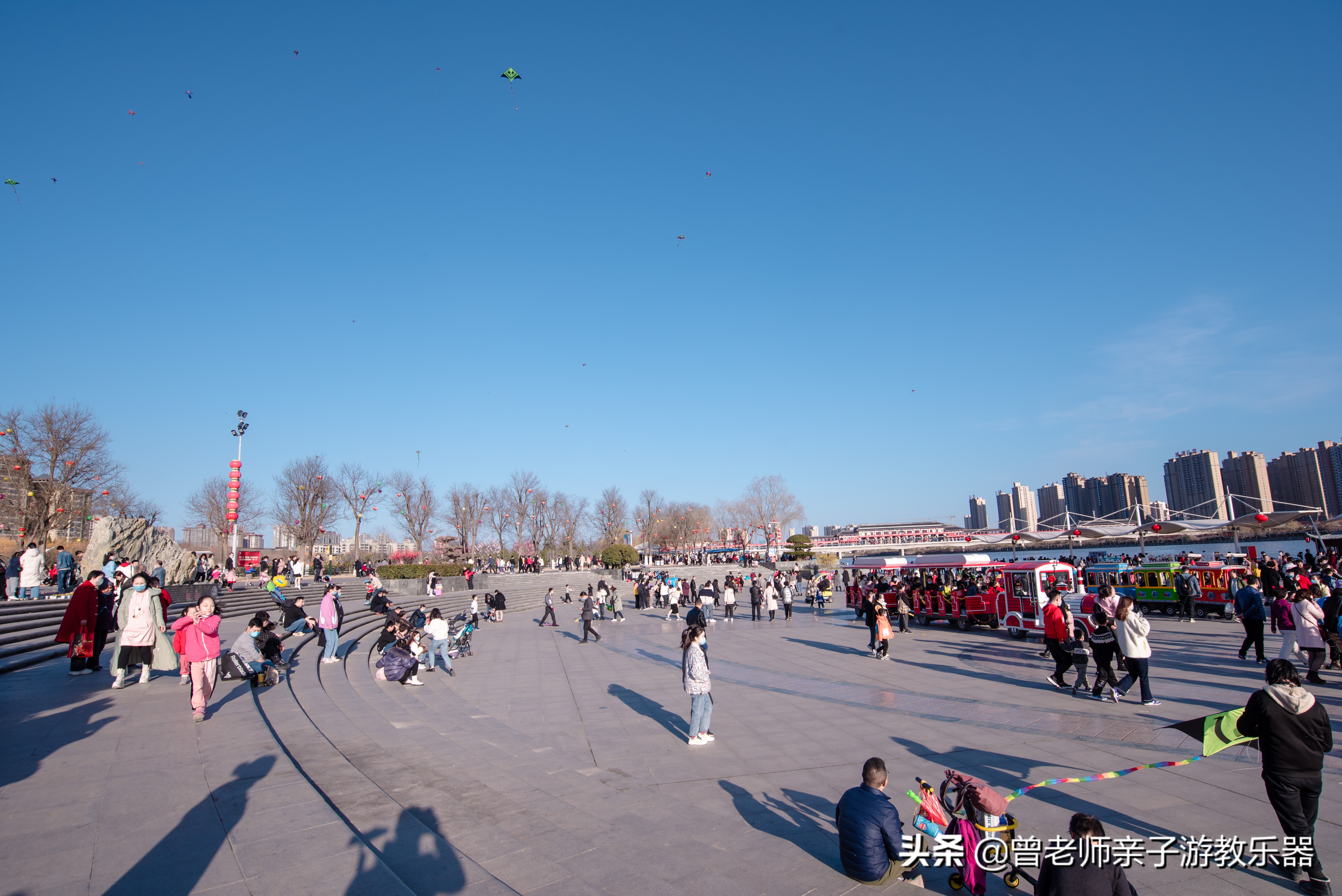 咸阳夜游游玩,西安咸阳湖景区