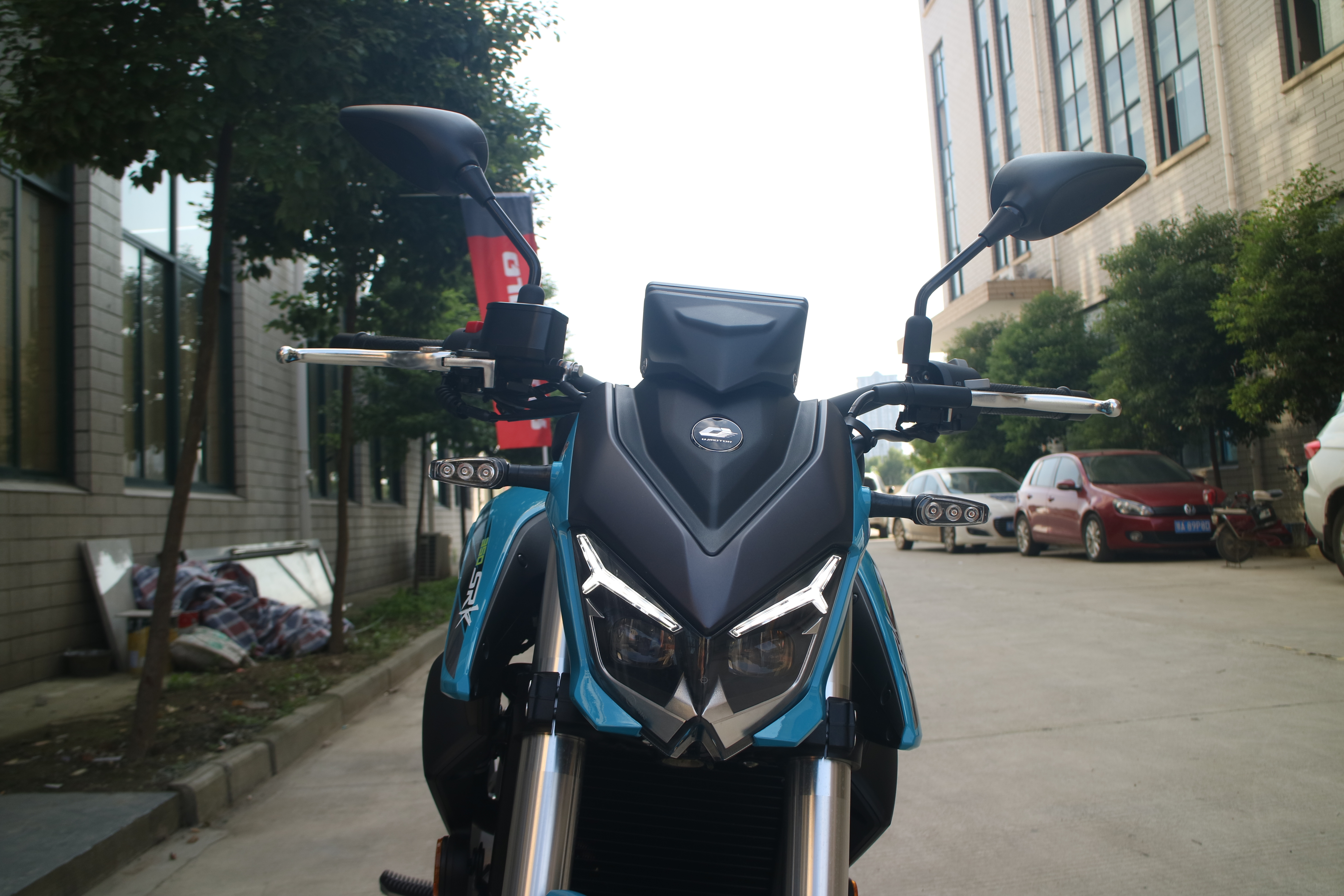 试驾奔达350,追350车测评