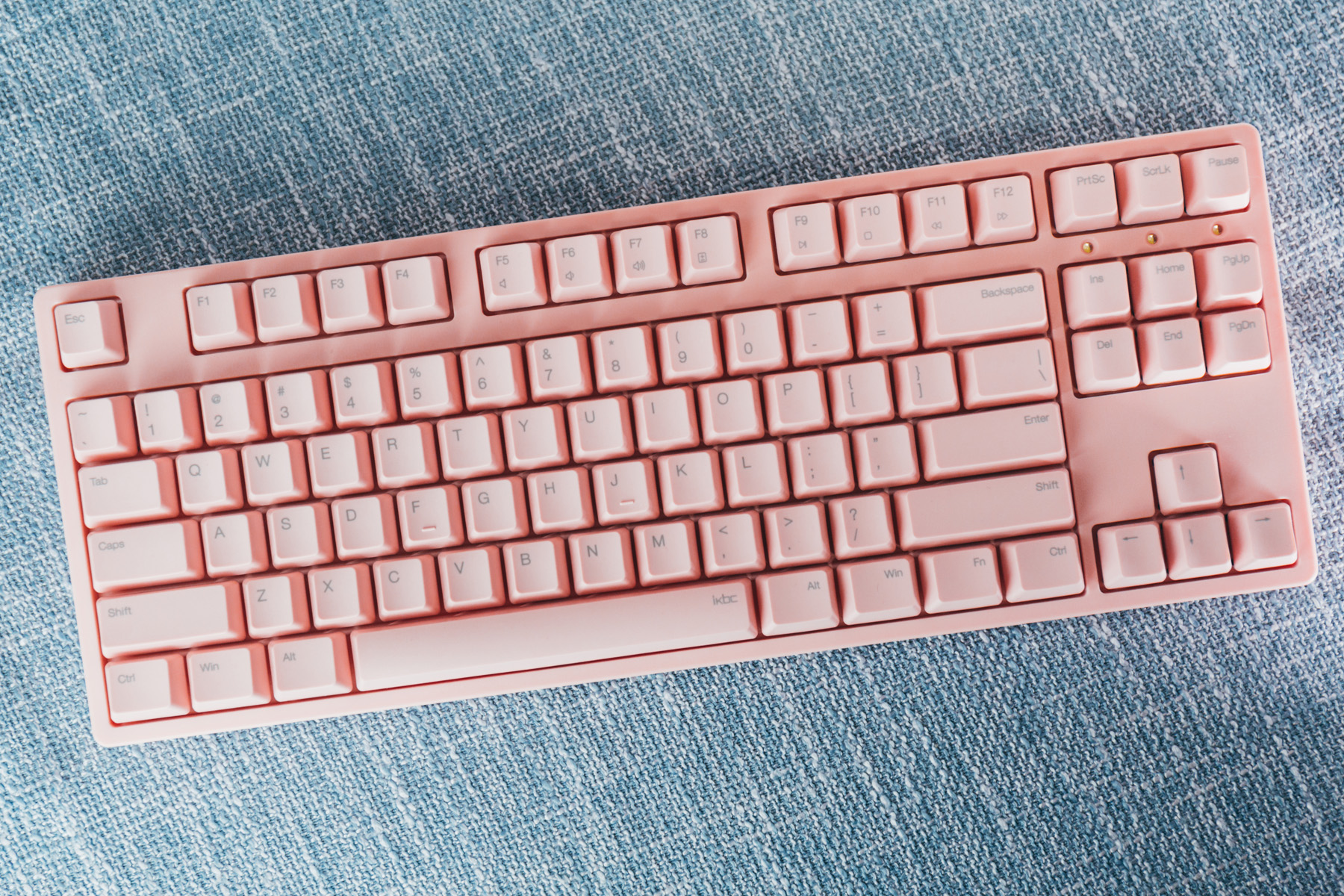 键帽推荐高颜值搭配透明键盘,机械键盘键帽推荐大全套