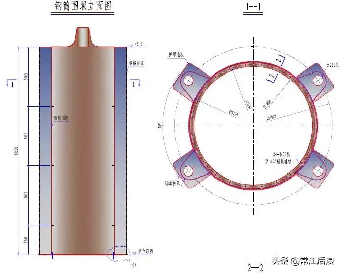 简易桥梁设计图纸大全,桥梁设计简图配上说明性文字