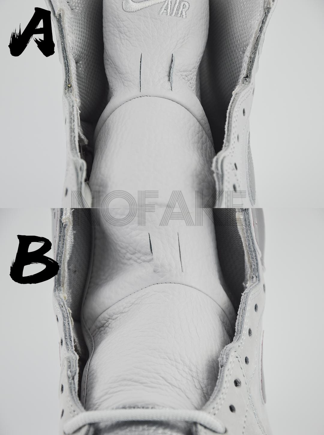 airjordan1真假鉴定,airjordan1分辨真假