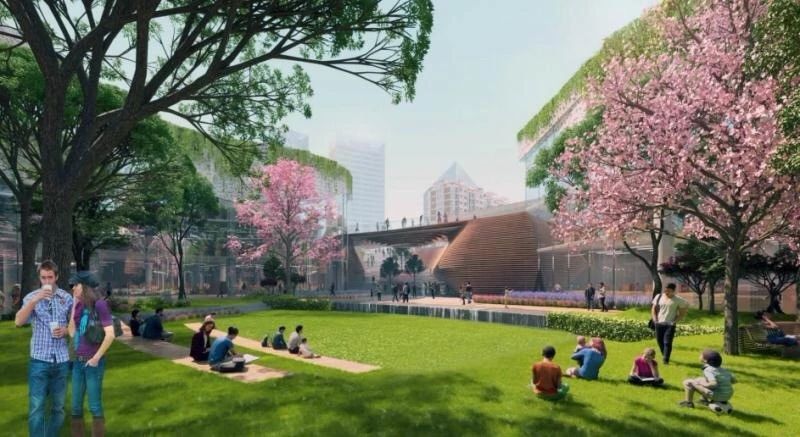 幸福林带绿化方案曝光，城东体育场馆群呼之欲出