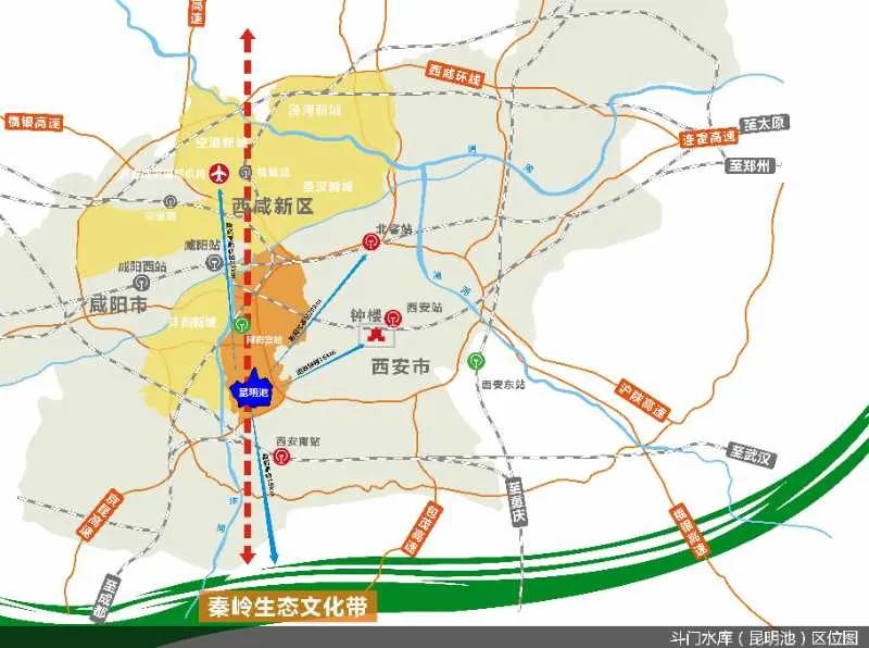 斗门水库昆明池项目部,西安昆明池斗门水库工程哪年开工