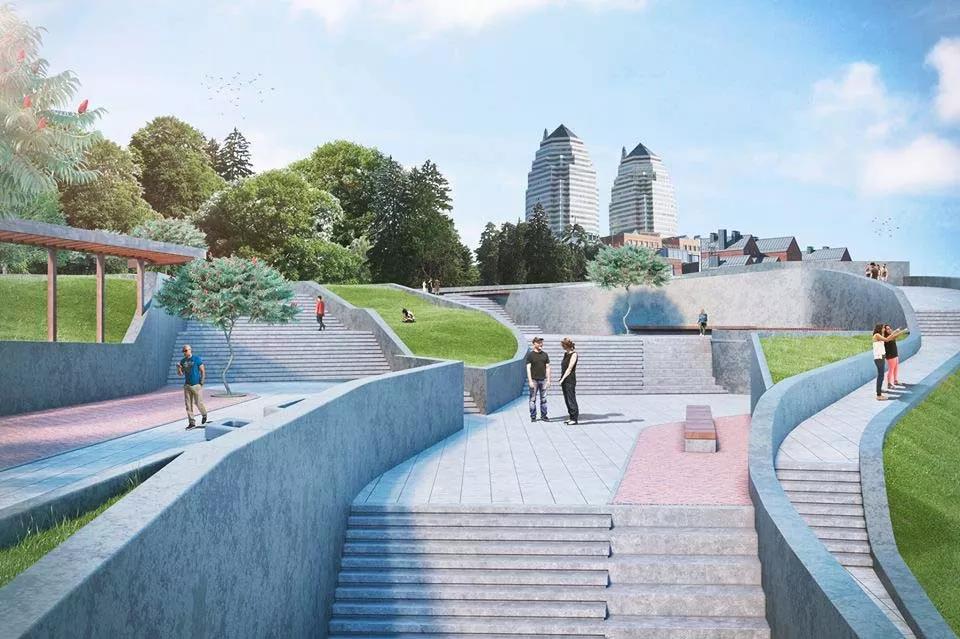 一波优雅的高差处理，漂亮