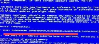 电脑开机蓝屏代码024,电脑蓝屏代码存储在哪里