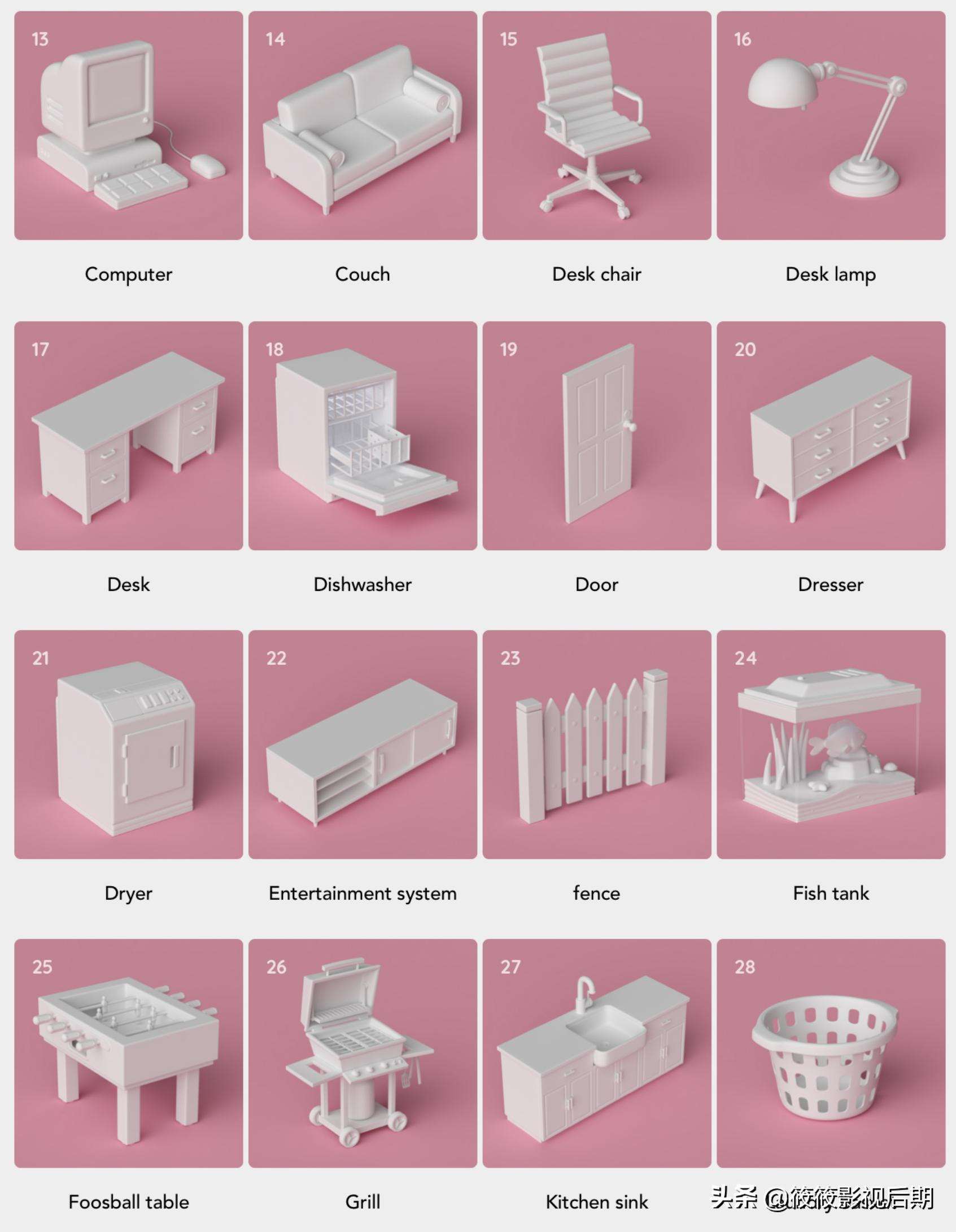 c4d模型库在哪下载,c4d多边形建模高清图