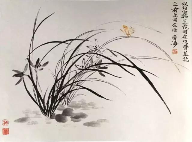 兰花绘画技法教程视频,泰国兰花绘画技法