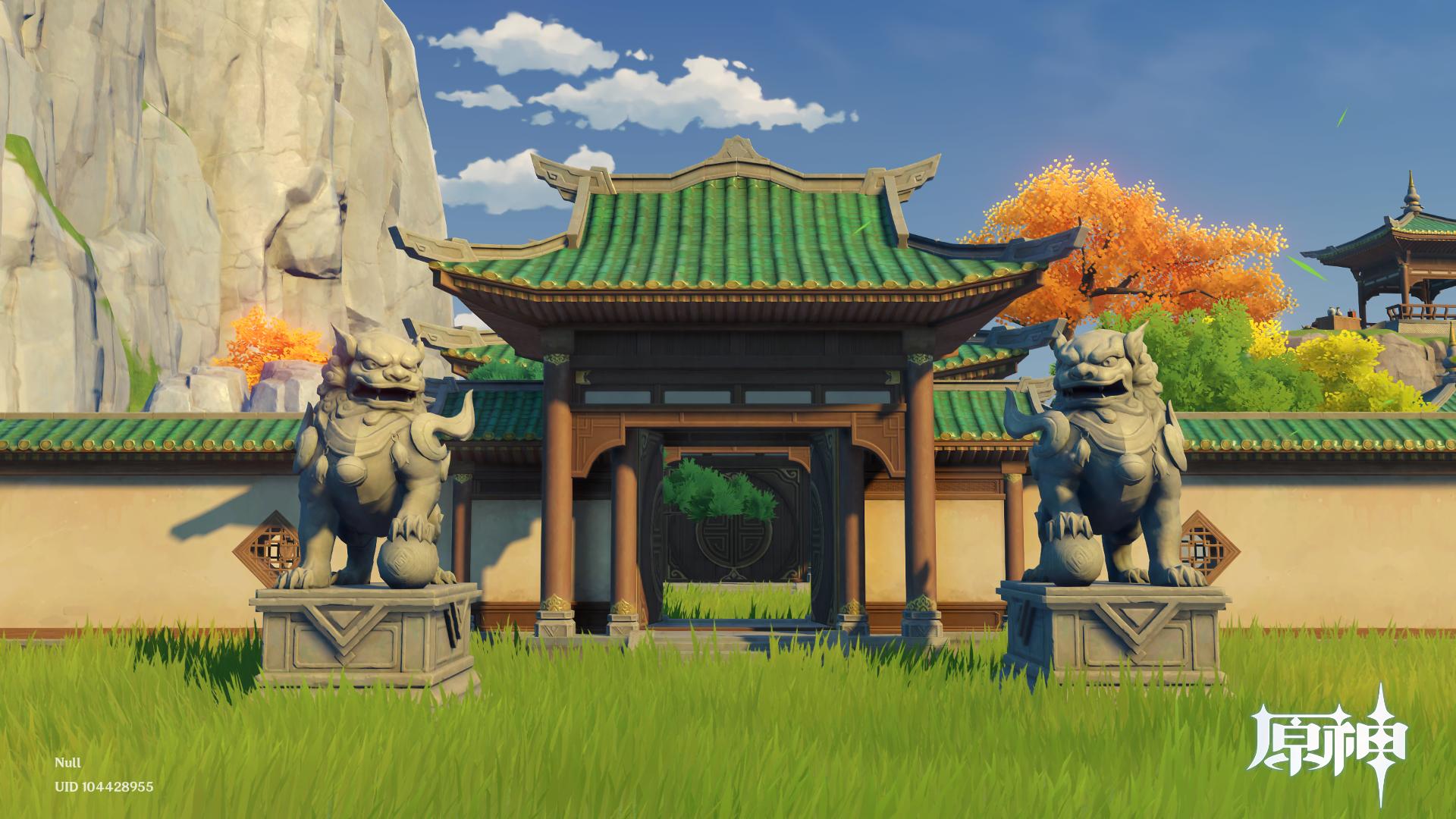 原神：翠黛峰璃月生态规划之园林主宅区——中式园林，一镜到底