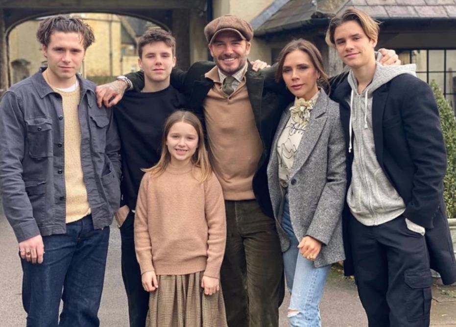 贝克汉姆的三个儿子颜值巅峰,贝克汉姆三个儿子哪个关系最好