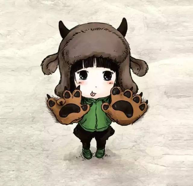 一位爸爸画的一幅画,一位父亲给女儿的画