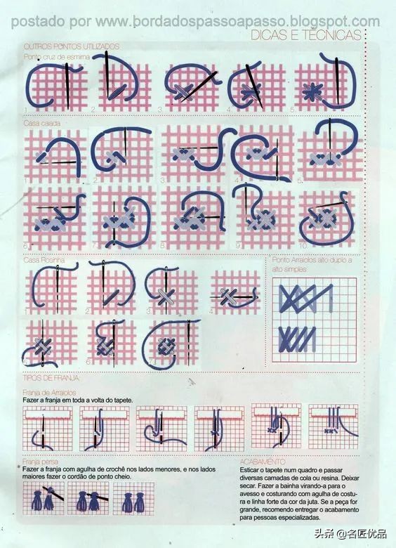 旧物利用!毛线用不完就用来刺绣,这才是十字绣最让人佩服的绣法