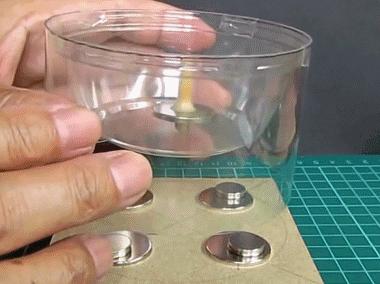 用两块磁铁做个好玩的悬浮陀螺,怎么用磁铁做磁悬浮陀螺