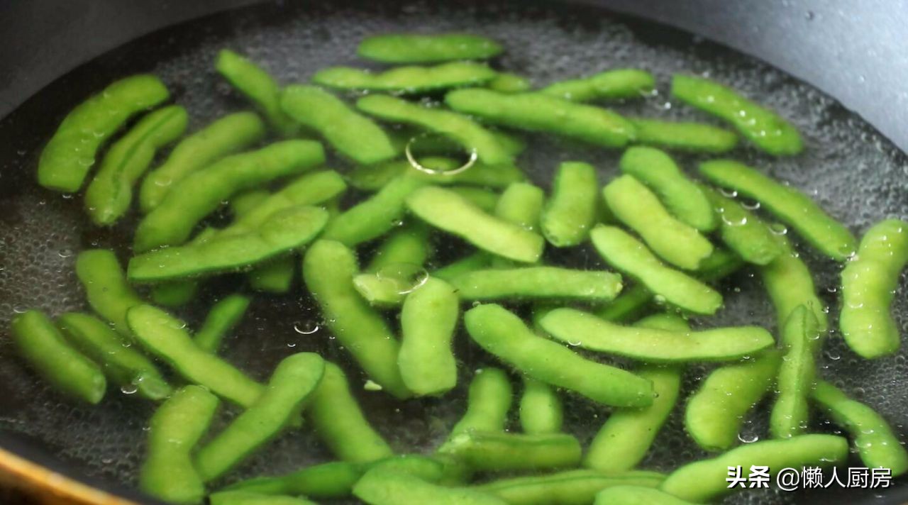 毛豆如何煮青翠,毛豆不要先焯水