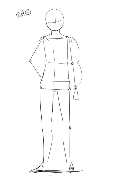 手臂怎么画简单又可爱,怎么画漫画人物手臂教程