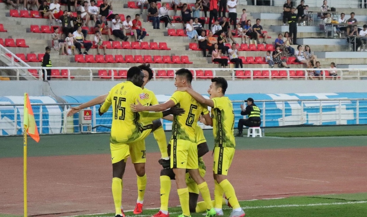 中甲2020年西北狼第五轮对阵,西北狼中甲元年大胜圆满