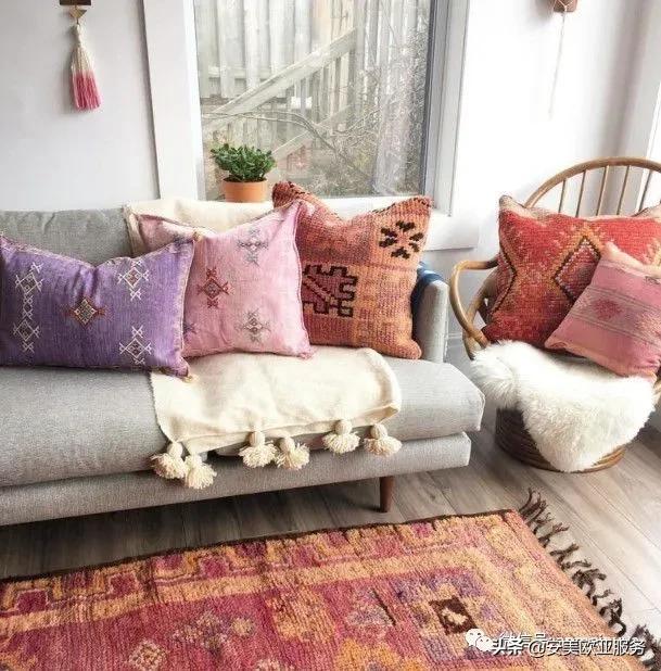 土耳其地毯客厅怎么搭,土耳其地毯搭配图片