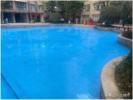 乐山住宅景观,乐山小区景观造雾