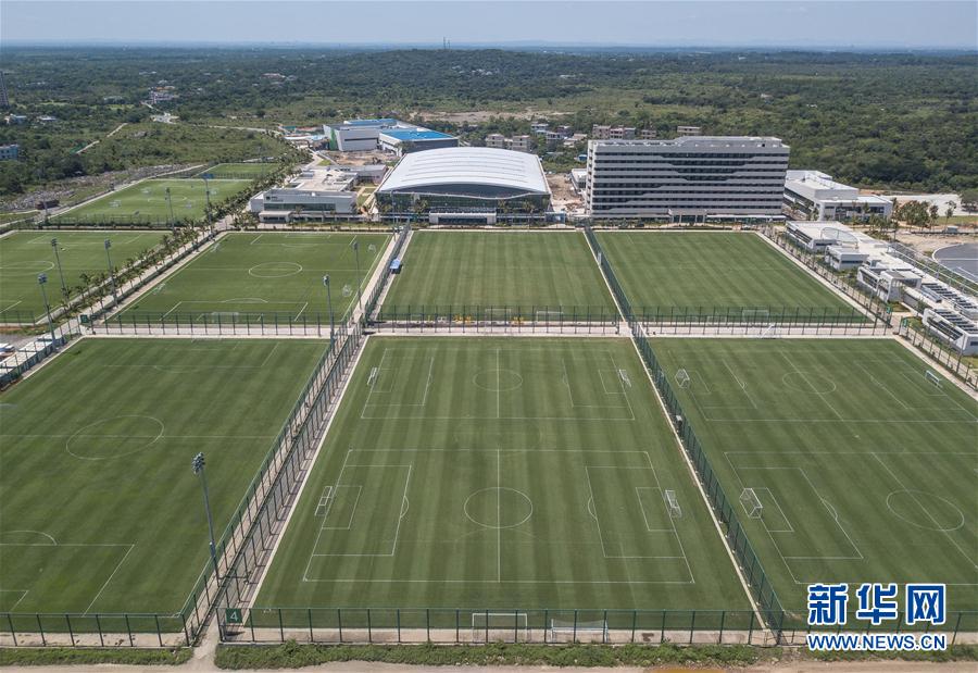 海口观澜湖足球基地面积,观澜湖足球基地