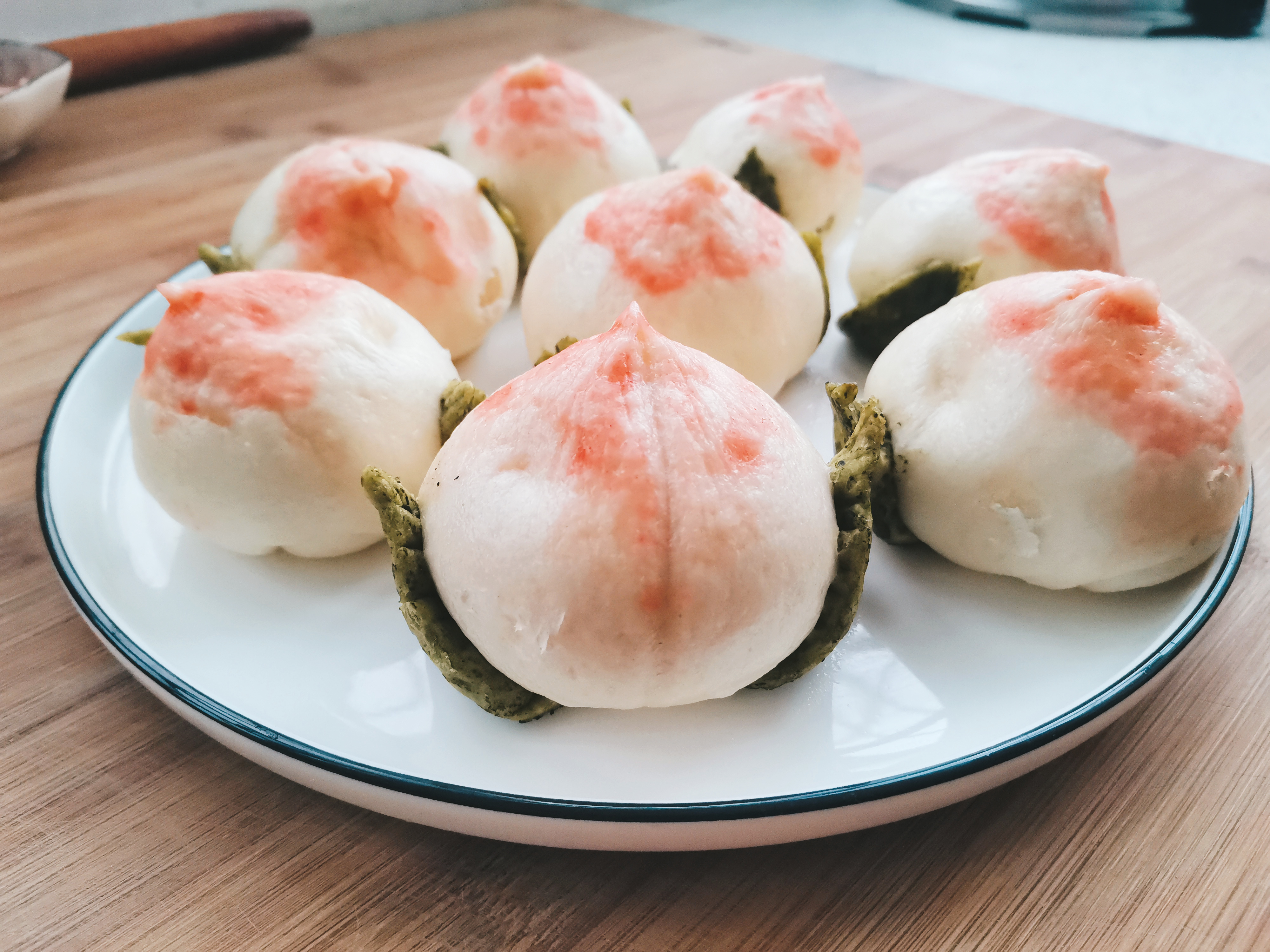 家里老人过大寿寿桃,老人过生日做几个寿桃