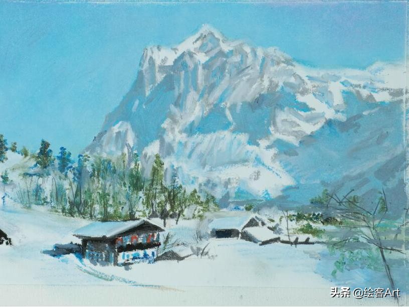 油画棒绘画基础介绍,可塑性强的油画棒跟儿童油画棒