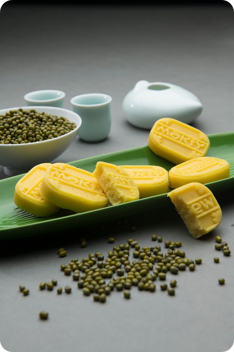 听说米旗最近研发出了黑科技绿豆糕,你想尝尝吗?