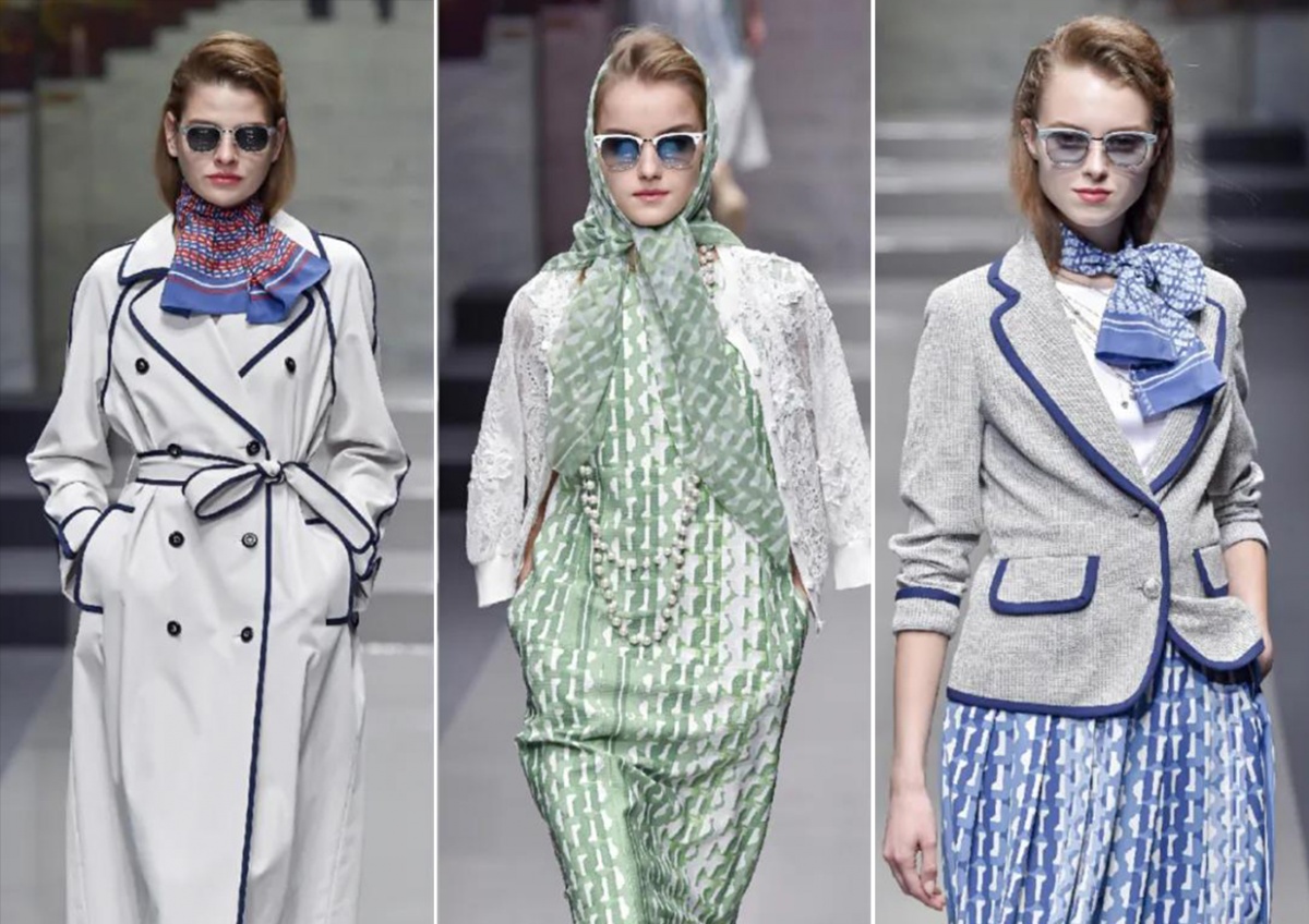 一学就会的丝巾五种系法,大长款丝巾的花样系法大全