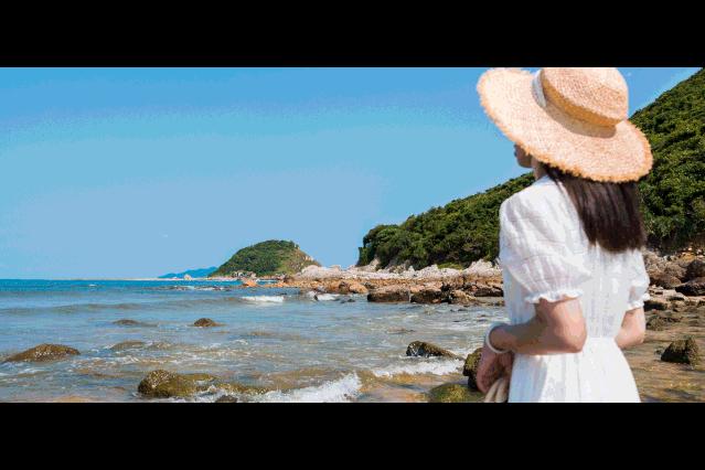 深圳少见的“十里银滩”，美到无边